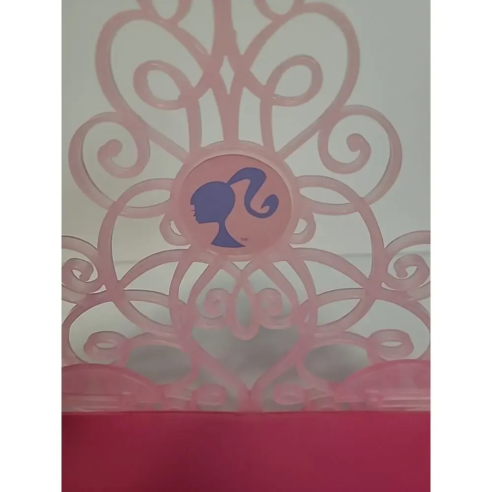 BARBIE DREAM BEDROOM BED AND HEADBOARD MATTEL 2008 PINK